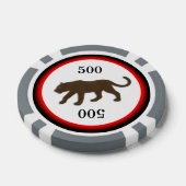 Brown Panther Gold Pokerchips (Einzeln)