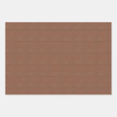 Brown Paper & Cardboard Realistisches Geschenkwrap Geschenkpapier Set (Vorderseite 2)