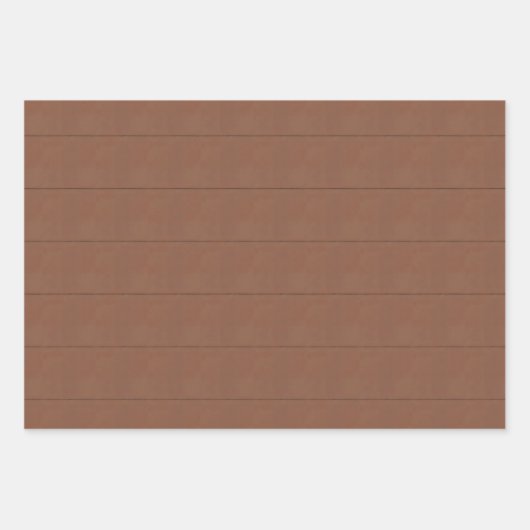 Brown Paper & Cardboard Realistisches Geschenkwrap Geschenkpapier Set (Vorderseite 2)