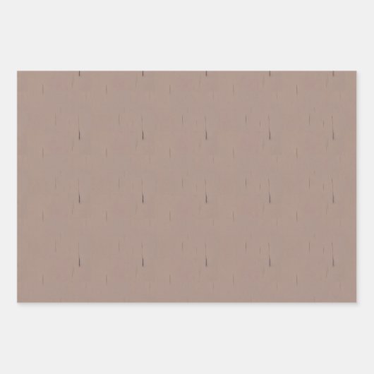 Brown Paper & Cardboard Realistisches Geschenkwrap Geschenkpapier Set (Vorderseite)