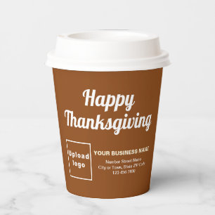 Brown Paper Cup-Erntedank Pappbecher