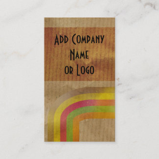 Brown-Papier-Visitenkarte Visitenkarte