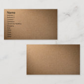 Brown-Pappbeschaffenheit für Hintergrund Visitenkarte (Vorne/Hinten)