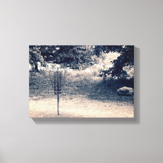 Brown Park Basket #18 Leinwanddruck (Vorderseite)