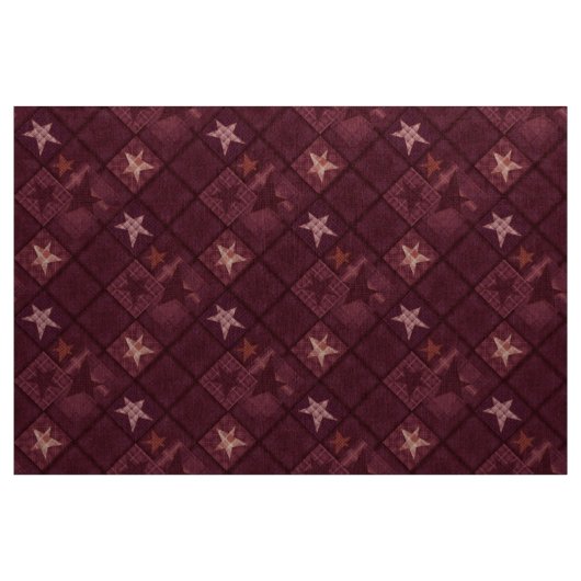 Brown-Patchwork Stoff (Yard (91,4 cm))