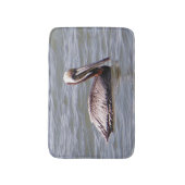 Brown Pelican bathmat Badematte (Vorderseite Vertikal)