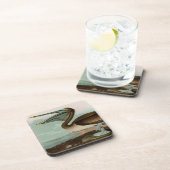 Brown Pelican Birds America Audubon Print Getränkeuntersetzer (Rechte Seite)