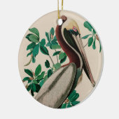 Brown Pelican Birds America Audubon Print Keramik Ornament (Links)