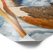 Brown Pelican Fotodruck (Ecke)