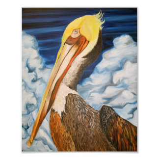 Brown Pelican Fotodruck