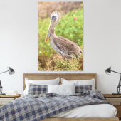 Brown Pelican Leinwanddruck (Insitu (Schlafzimmer))