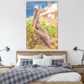 Brown Pelican Leinwanddruck (Insitu (Schlafzimmer))