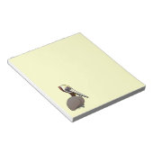 Brown Pelican Notizblock (angewinkelt)