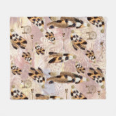 Brown Pelican oder Hawk Federn Fleecedecke (Vorderseite (Horizontal))