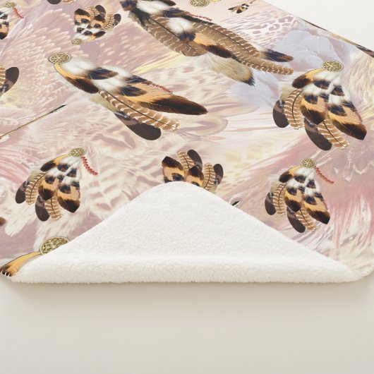 Brown Pelican oder Hawk Federn Sherpadecke (3/4)