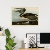 Brown Pelican Poster (Heimbüro)