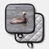 Brown Pelican Topflappen (Vorderseite/Rückseite)