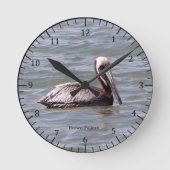 Brown Pelican Uhr (Vorderseite)