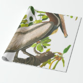 Brown Pelican von John James Audubon Geschenkpapier (Ungerollt)