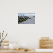 "Brown Pelicans at Pelican Point, Dauphin Point Poster (Küche)