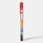 Brown Pelicans SUN KISSIERTE PELIKANER Case-Mate iPhone Hülle (Rückseite / Links)