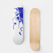 Brown-Pelikan-Vogel-Tier-Tier-Fotografie Skateboard (Vorderseite)