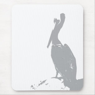 Brown-Pelikan-Vogel-Tier-Tiere Mousepad