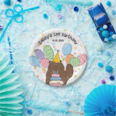 Brown Persian Cat Birthday Party Paper Teller (Party)