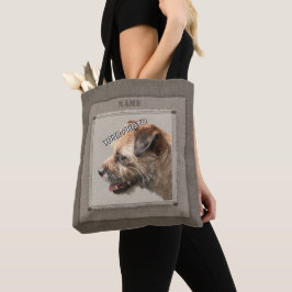 Brown Pet Portrait Foto Rustikal dekorativ Tasche