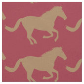 Brown-Pferd Stoff (Nahaufnahme)