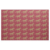 Brown-Pferd Stoff (Fat Quarter (45,7 x 55,9 cm))