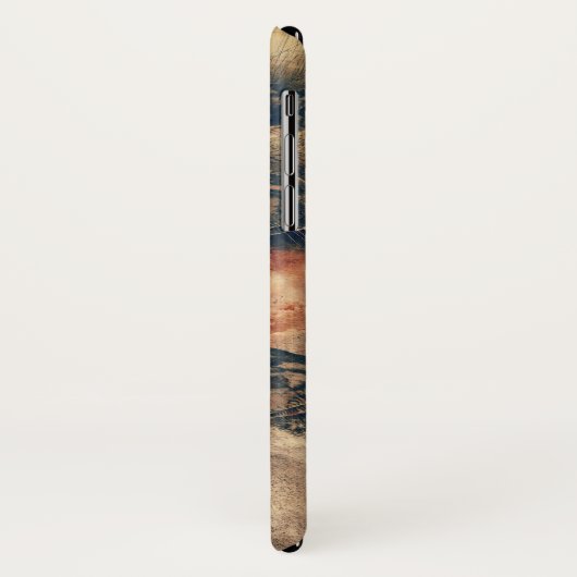 Brown Pferde Case-Mate iPhone Hülle (Hinten/Links)