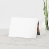 Brown Pferde Karte (Rückseite)