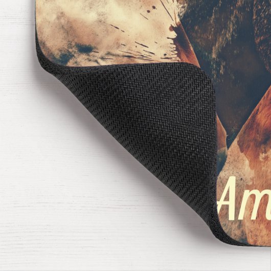 Brown Pferde Mousepad (Ecke)