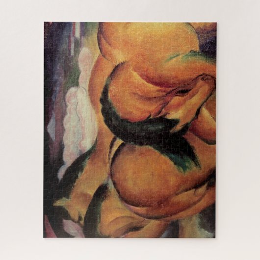 Brown Pferde Puzzle (Vertikal)