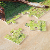 Brown-Pferdebetrieb Puzzle (Seite)
