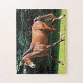 Brown-Pferdebetrieb Puzzle (Vertikal)