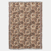 Brown Pine Cones Nature Birthday Decke (Vorderseite Vertikal)