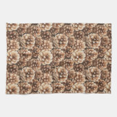 Brown Pine Cones Nature  Geschirrtuch (Horizontal)