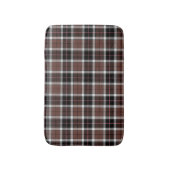 Brown Plaid Badematte (Vorderseite Vertikal)