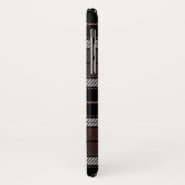 Brown Plaid Case-Mate iPhone Hülle (Hinten/Links)
