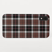 Brown Plaid Case-Mate iPhone Hülle (Rückseite (Horizontal))