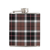 Brown Plaid Flachmann (Vorderseite)