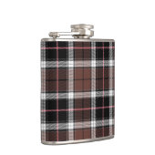 Brown Plaid Flachmann (Rechts)