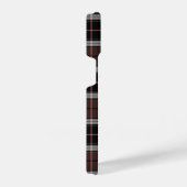 Brown Plaid iPhone Hülle (Rechte Seite)