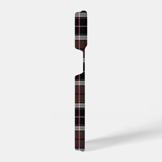 Brown Plaid iPhone Hülle (Rechte Seite)