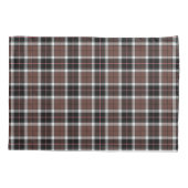 Brown Plaid Kissenbezug (Rückseite)