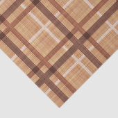 BROWN POLKA DOTS & PLAIDS SEIDENPAPIER (Ausschnitt)