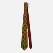 Brown Poodle Necktie Krawatte (Vorderseite)