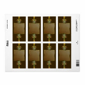 Brown Posies Apothekary Label (Vorne)